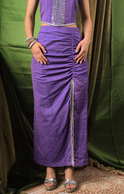 Amethyst Corset Skirt Set