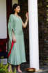 Festive Signature - Raw Silk Dress - Naava