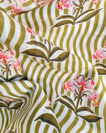Zoya Printed Botanicals coord set 