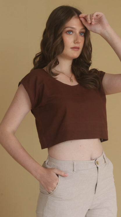 Soft Cotton Everyday Crop Top