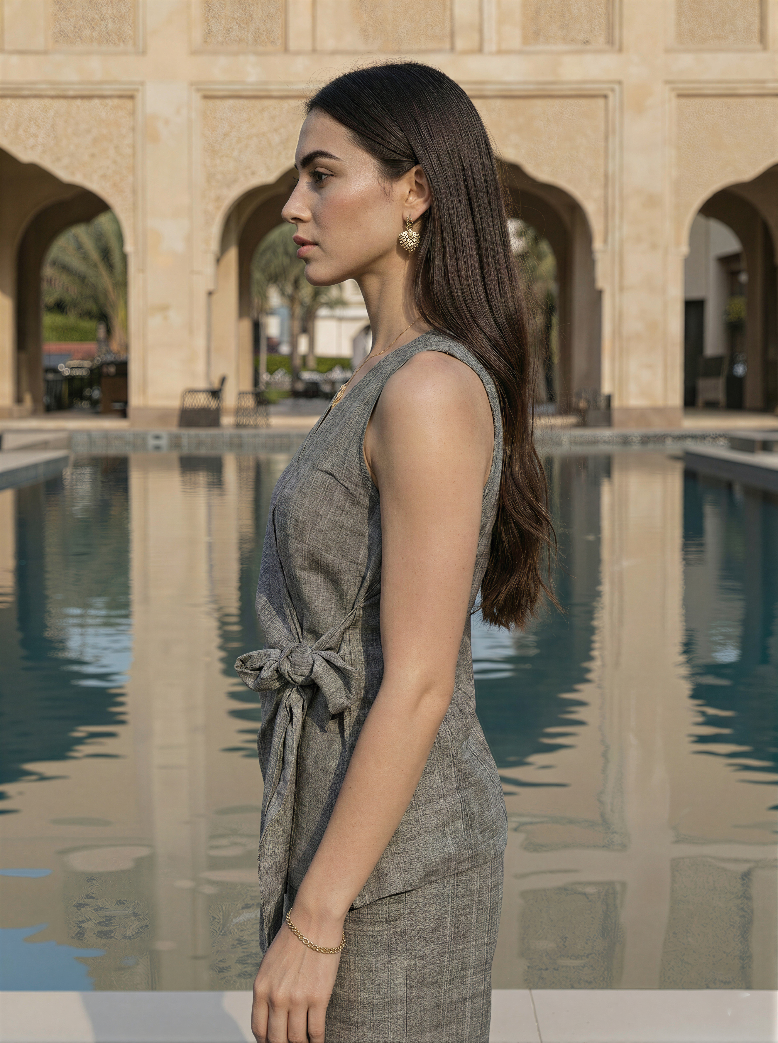 Grey Asymmetrical Co-Ord Set