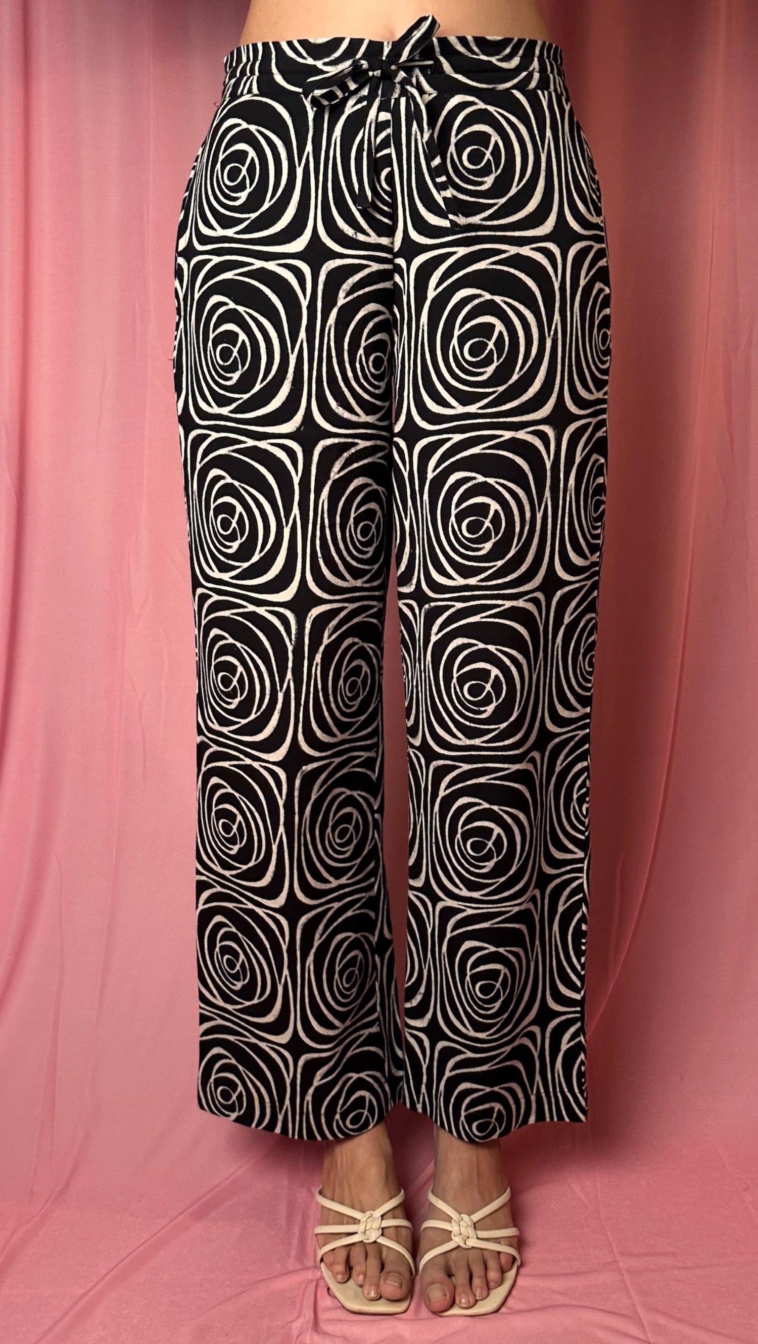 Handwoven Summer Silk Rosebud Co-ord Set